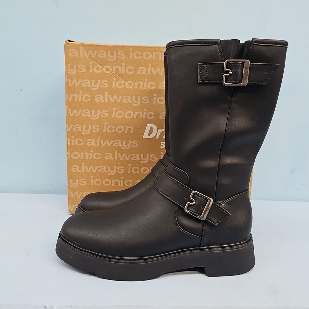Dr. Scholl's Women's VIP Mid Shaft Boots 6M Black